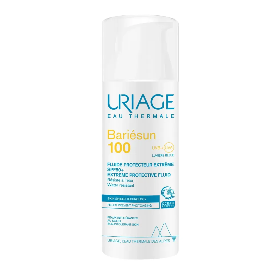 Uriage Bariésun 100 Fluido Viso SPF50+ non profumato