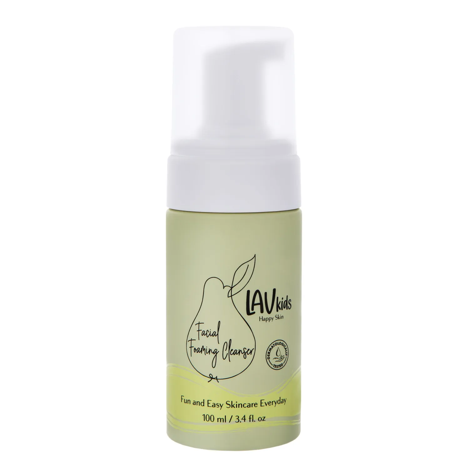 LavKids Kit Viso Schiuma Detergente e Crema con Fascia e Pochette