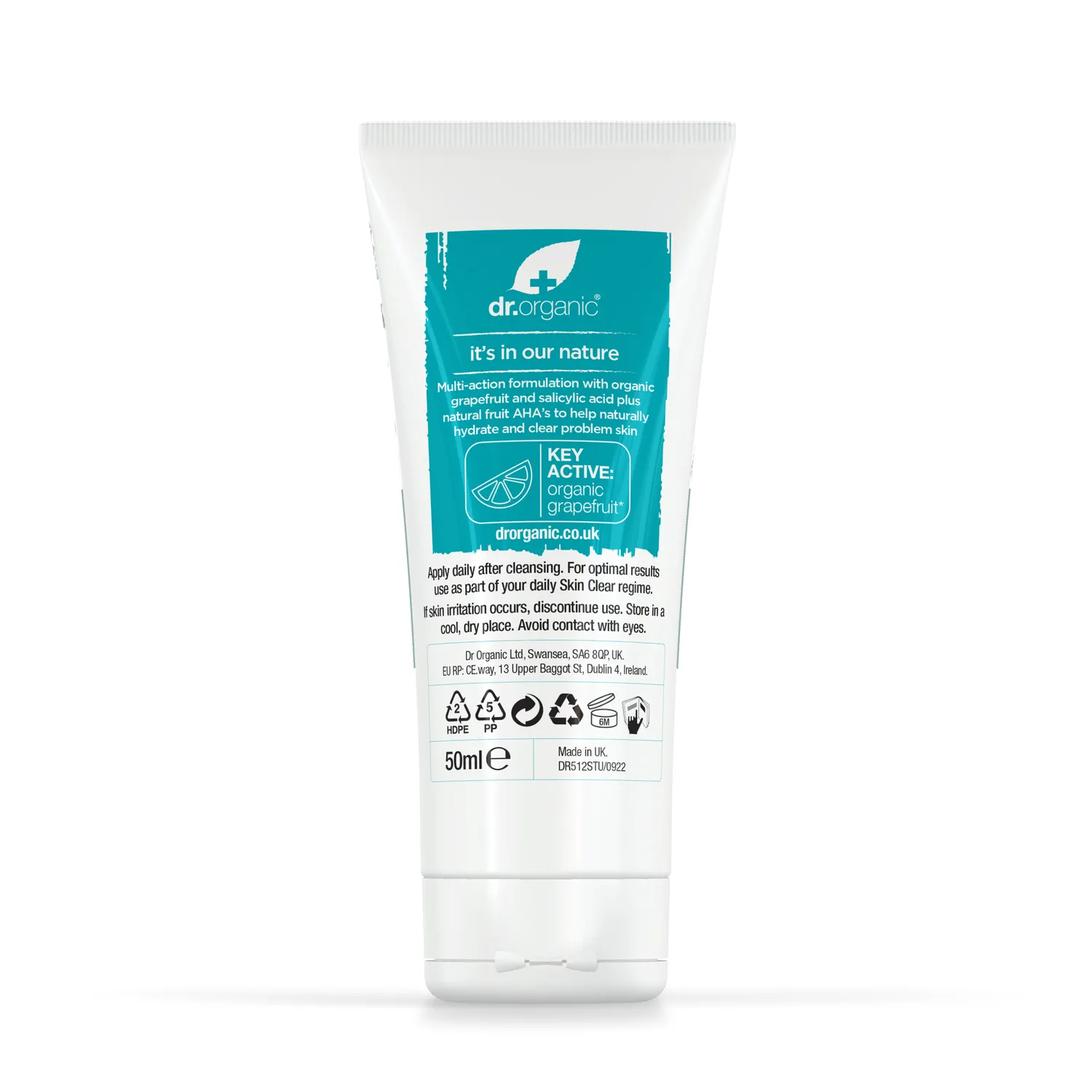 Dr Organic Skin Clear crema viso 50ml sebo-regolatrice