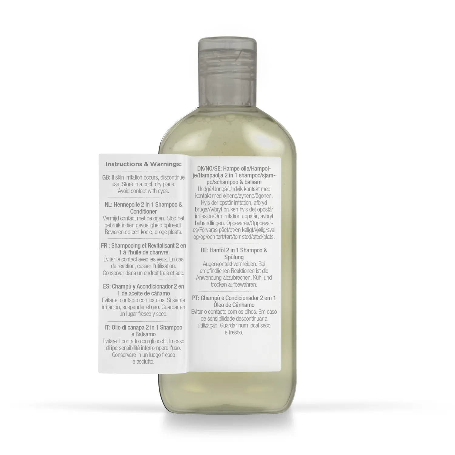 Dr Organic Hemp shampoo balsamo 2in1 265ml canapa