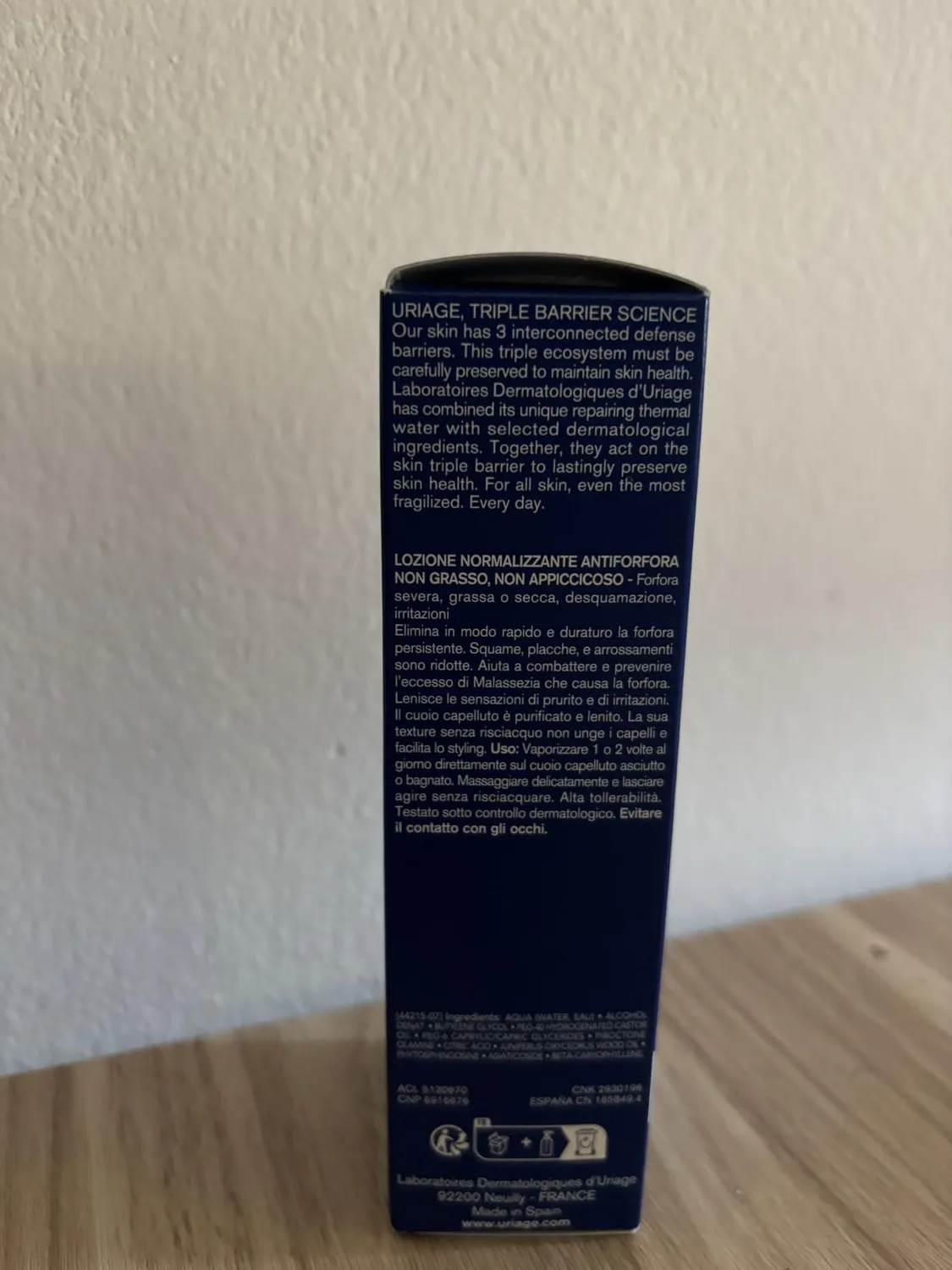 Uriage D.S. Lozione Antiforfora Spray 100 ml Prurito