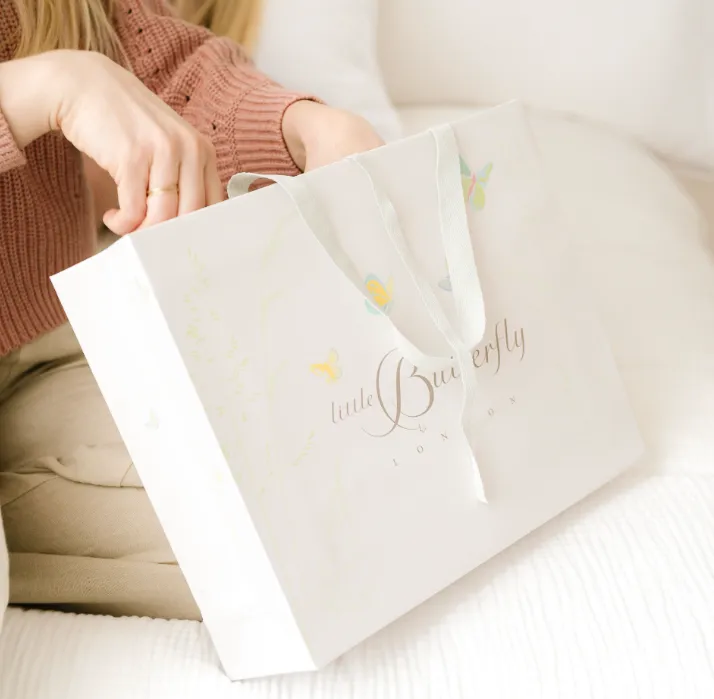 Little Butterfly Pamper Gift Box cofanetto mamma 3 pezzi bio