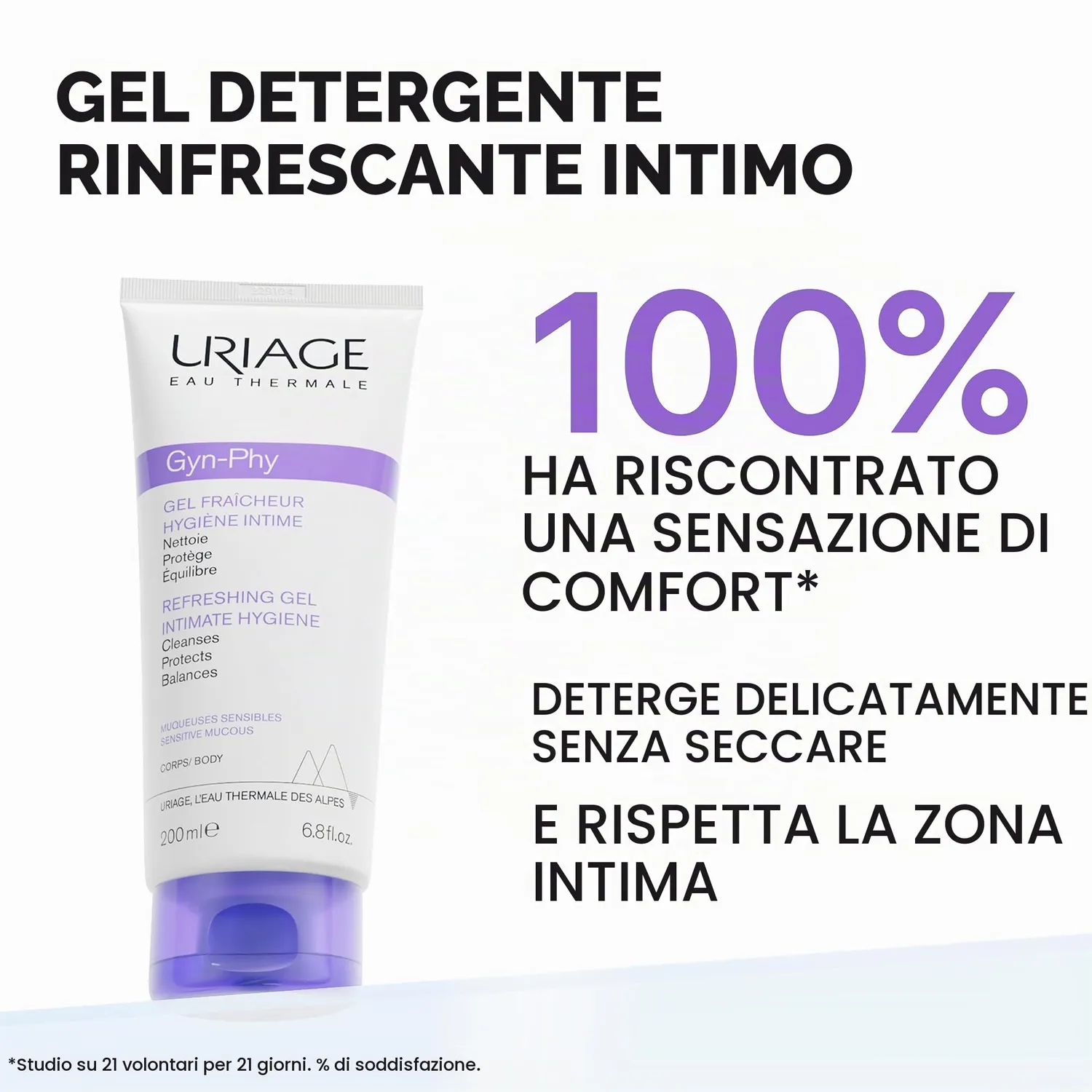Uriage Gyn-Phy Detergente Intimo Delicato 200ml