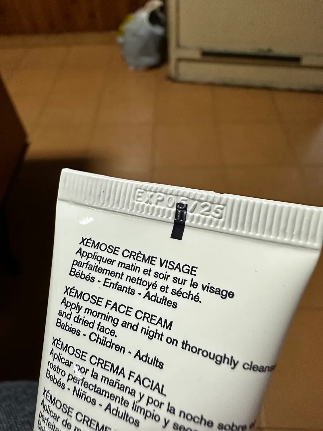 Uriage Xémose crema viso 40ml secca atopica karité