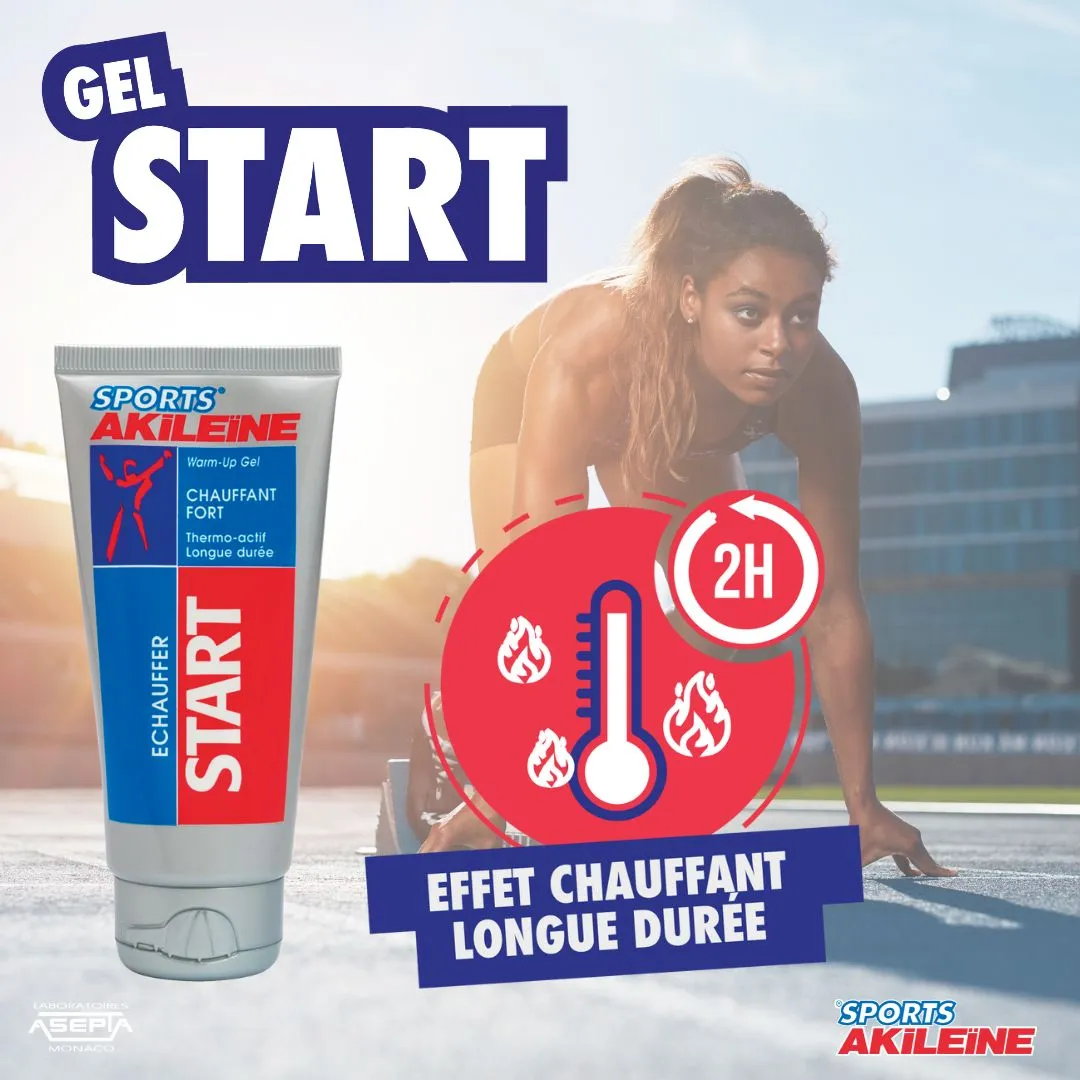 Akileïne Sports Start Gel Riscaldante Pre-sport