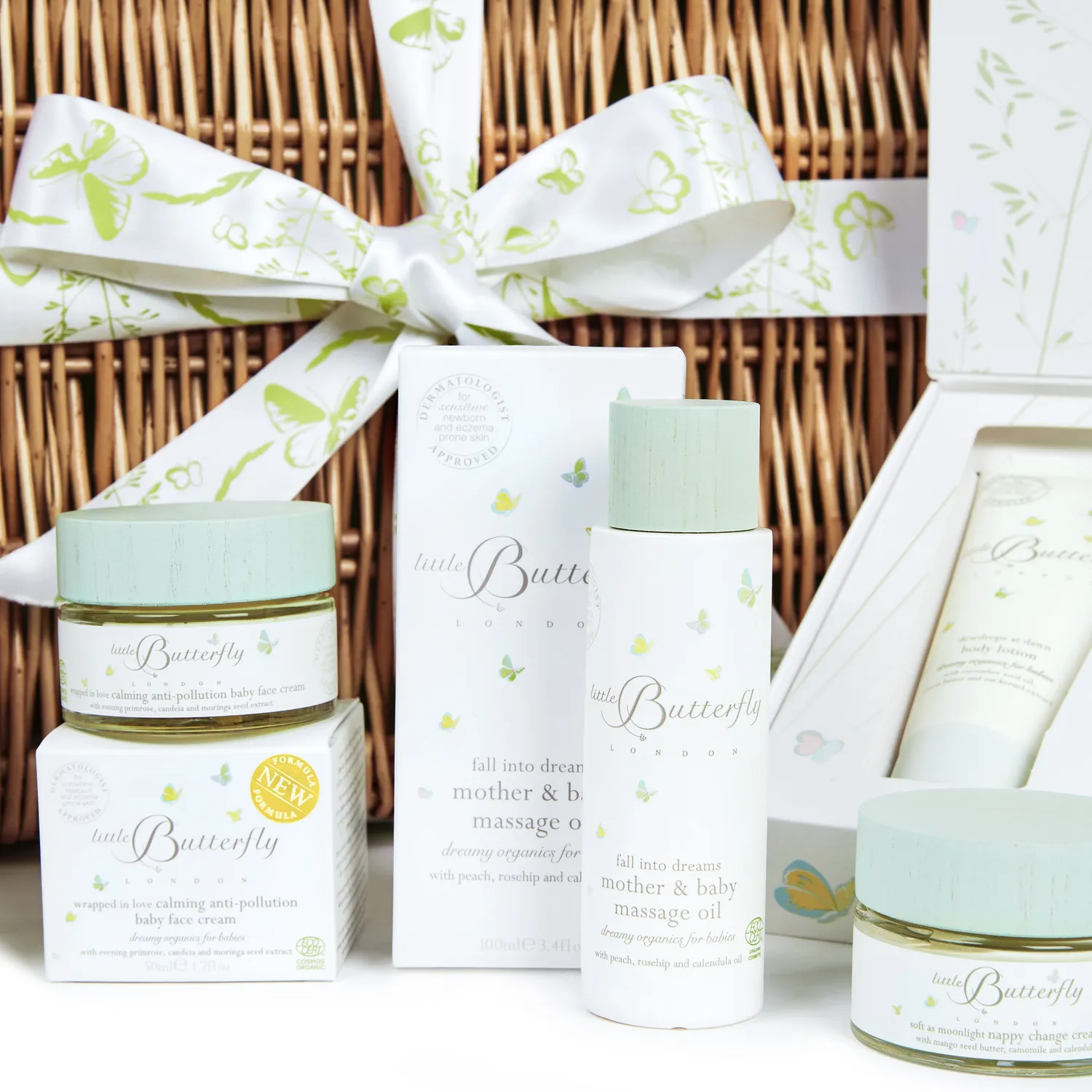 Little Butterfly Celebration Hamper cofanetto medio bio