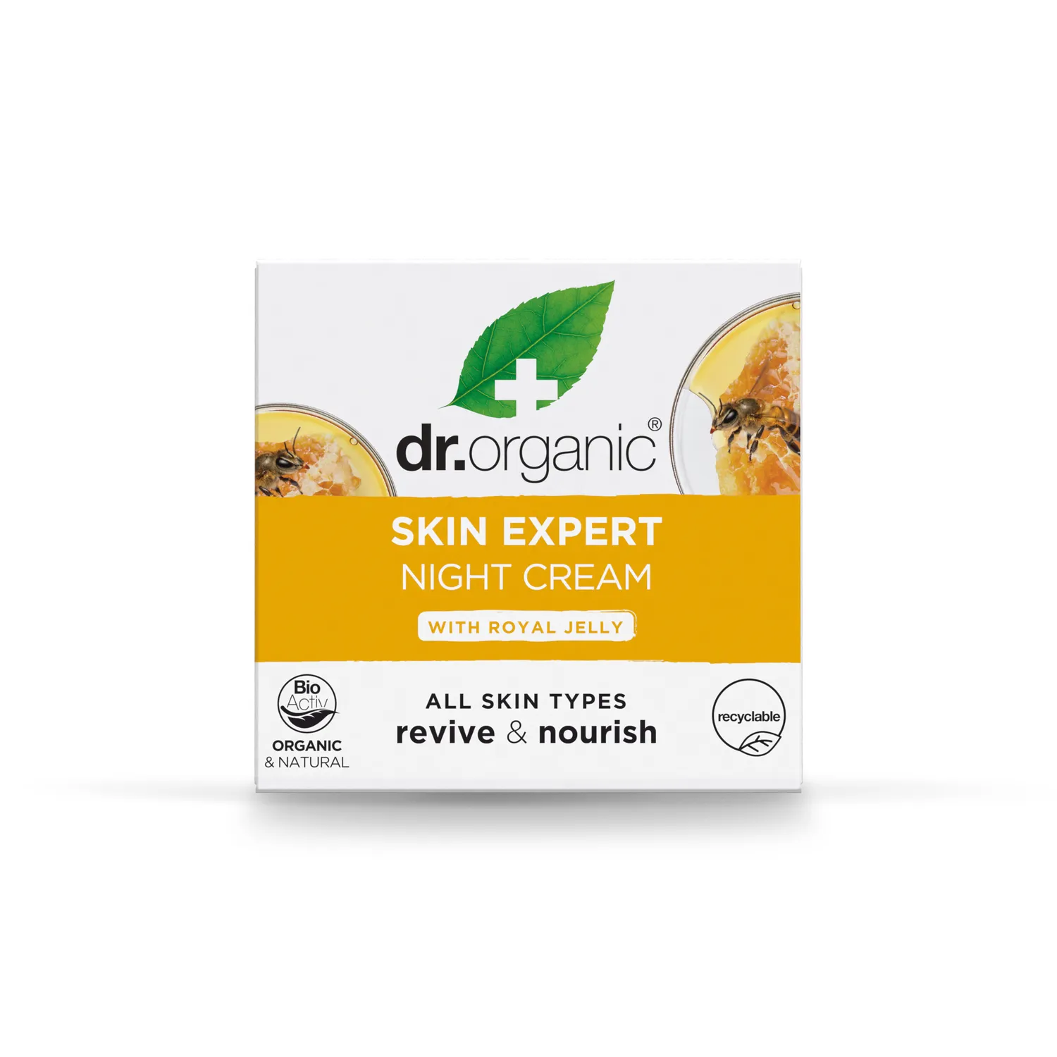 Dr Organic Skin Expert Night Cream crema notte 50ml pappa reale