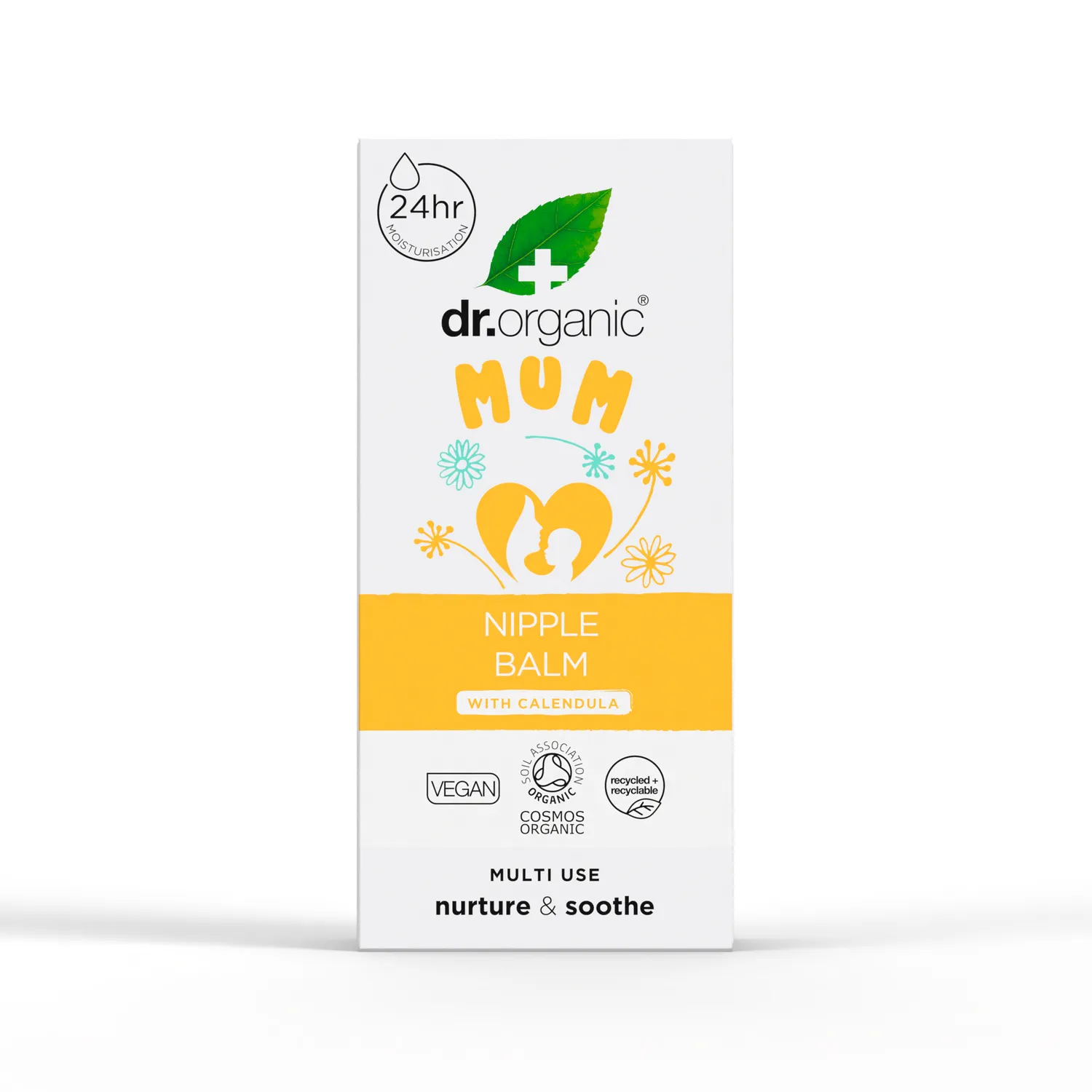 Dr Organic Calendula Nipple Balsamo Seno 30ml Protettivo