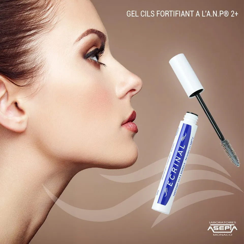 Ecrinal Gel Rinforzante ciglia e sopracciglia volume