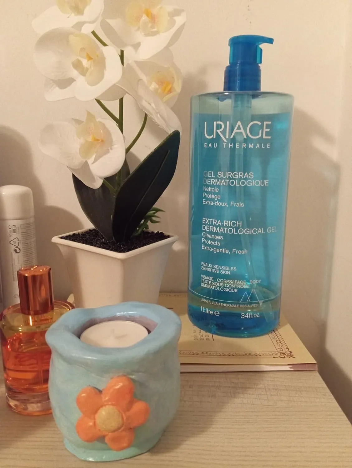 Uriage Surgras Liquide Dermatologique Gel Detergente 1 l