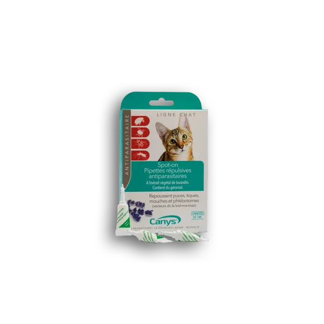 Canys Spot-On antiparassitario gatto repellente