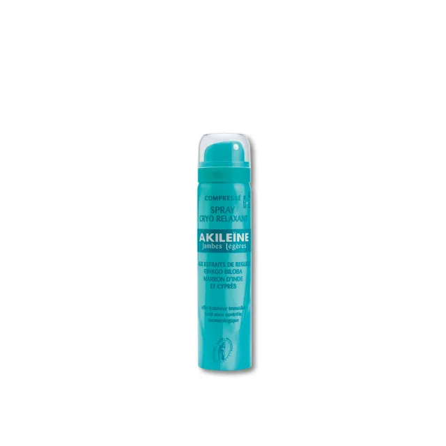 Akileïne Gambe Leggere Crio Spray Rilassante effetto freddo