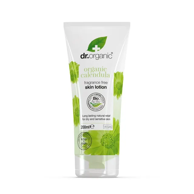 Dr Organic Calendula skin lotion corpo 200ml lenitiva