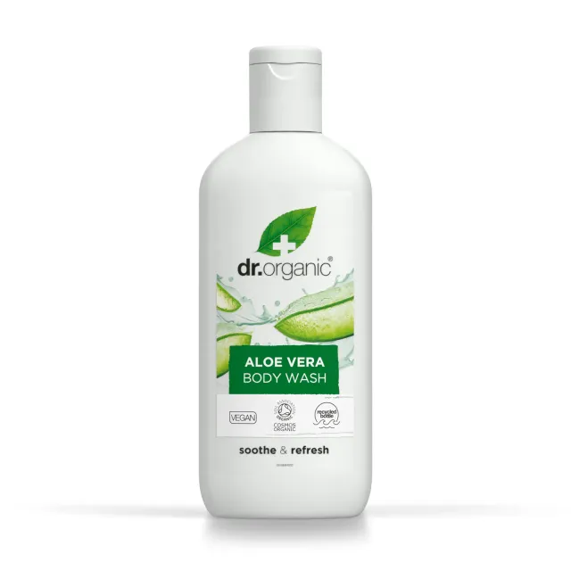 Dr Organic Aloe Vera Body Wash detergente 250ml delicato