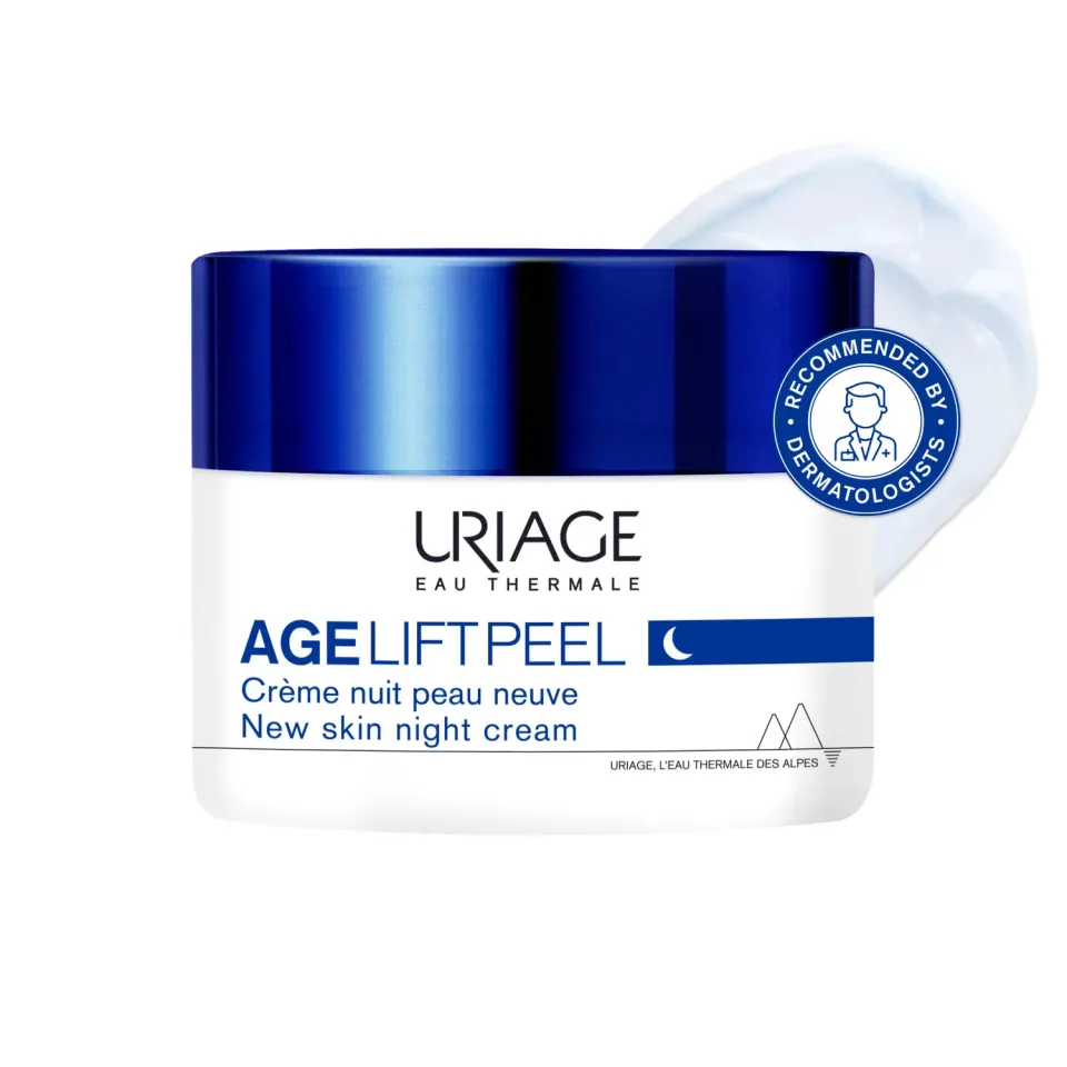 Uriage Age Lift Peel Crema Notte Viso 50ml Rimpolpante