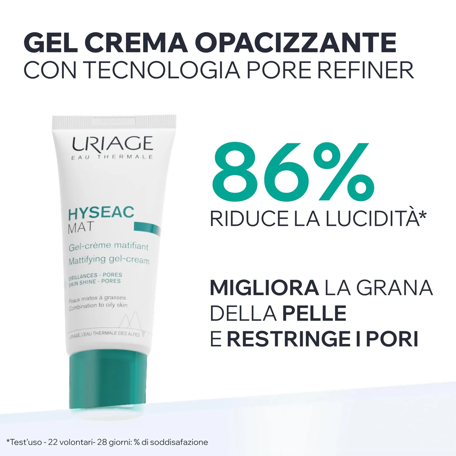 Uriage Hyséac Mat crema viso 40ml pelle mista grassa
