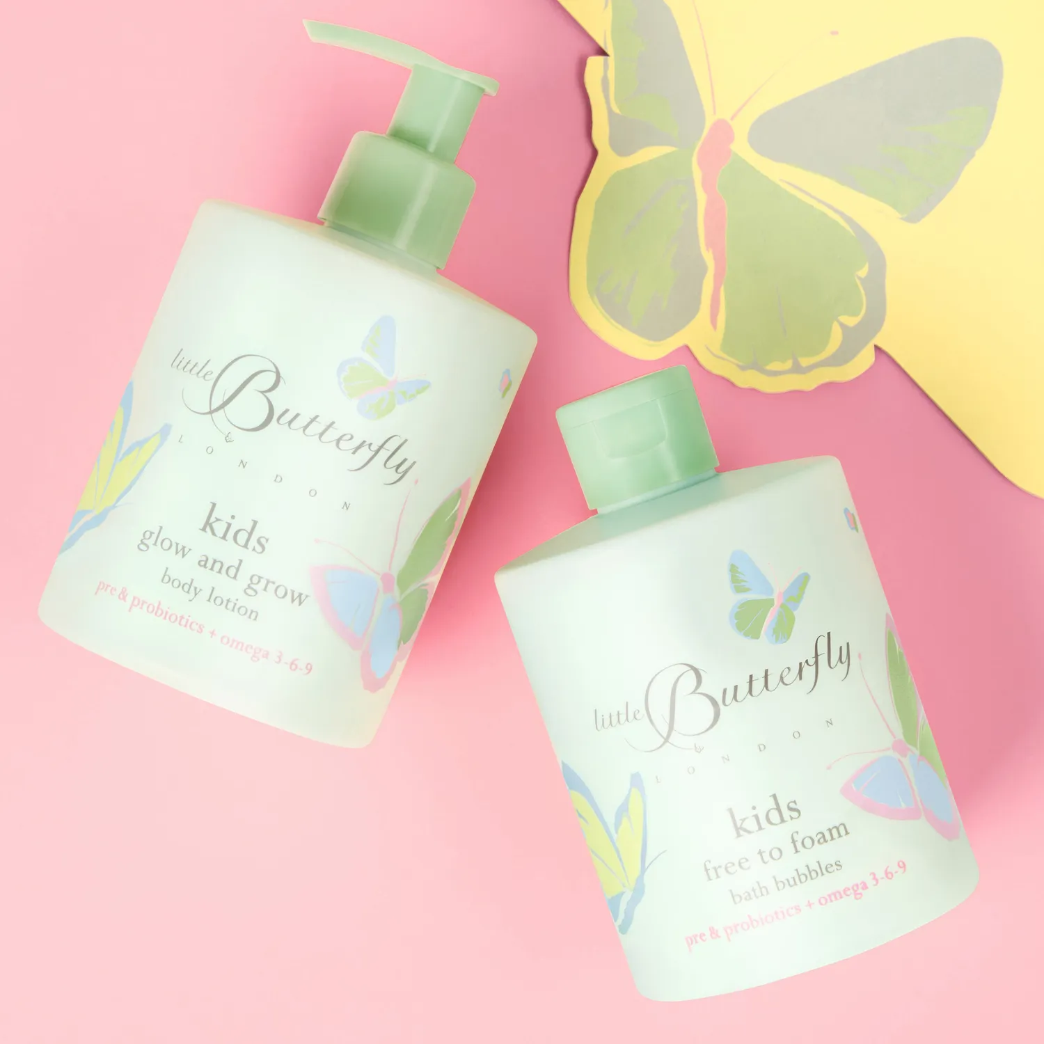 Little Butterfly Kids set regalo bagno corpo 2x300ml