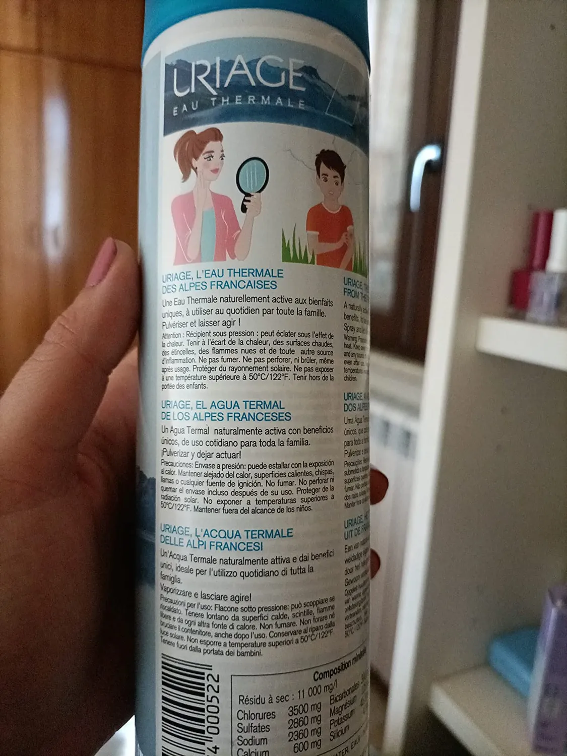 Uriage Eau Thermale Acqua Termale Spray 150 ml lenitiva
