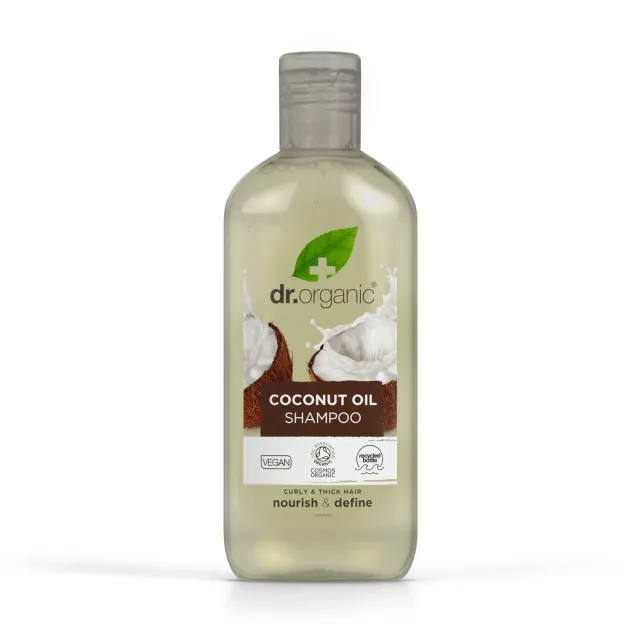 Dr Organic Coconut Shampoo Capelli 265ml Olio Cocco