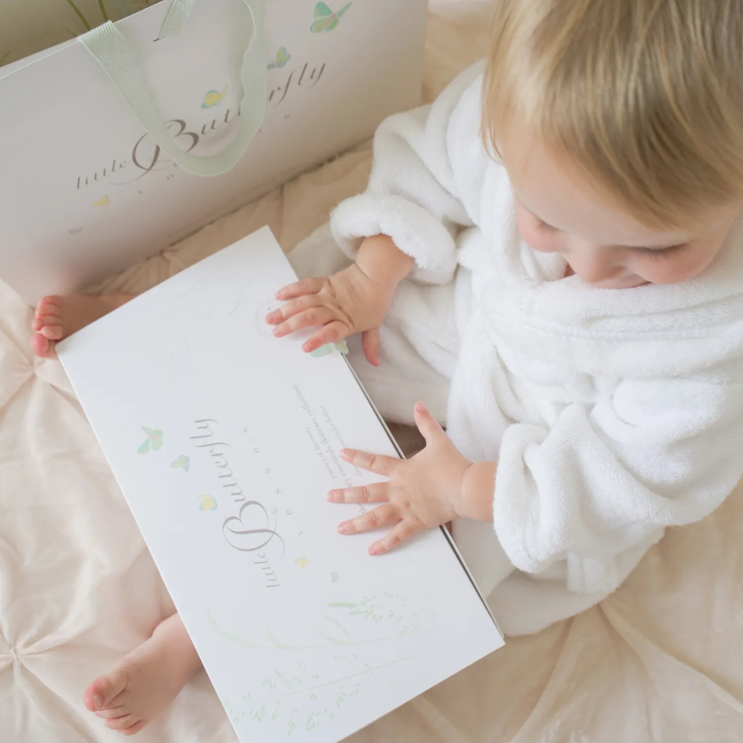 Little Butterfly Journey of Discovery set neonato 5 pezzi bio