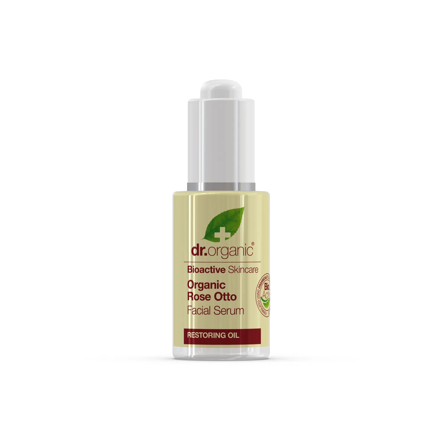 Dr Organic Rose Otto siero viso 30ml tonificante antiage
