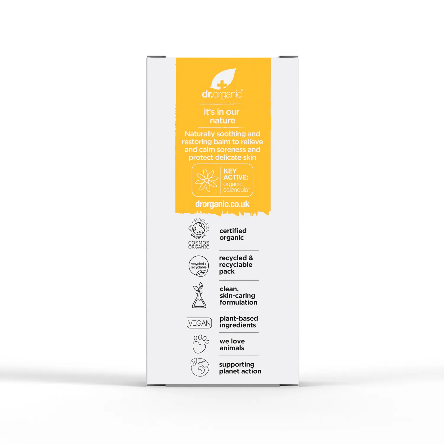 Dr Organic Calendula Nipple Balsamo Seno 30ml Protettivo