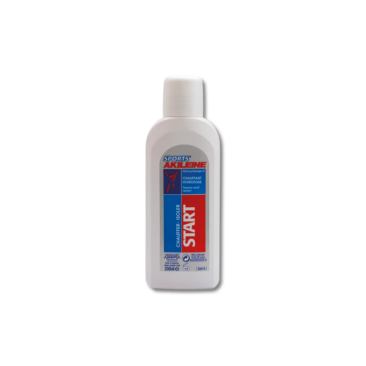 Akileïne Sport Olio Start olio pre-sport riscaldante