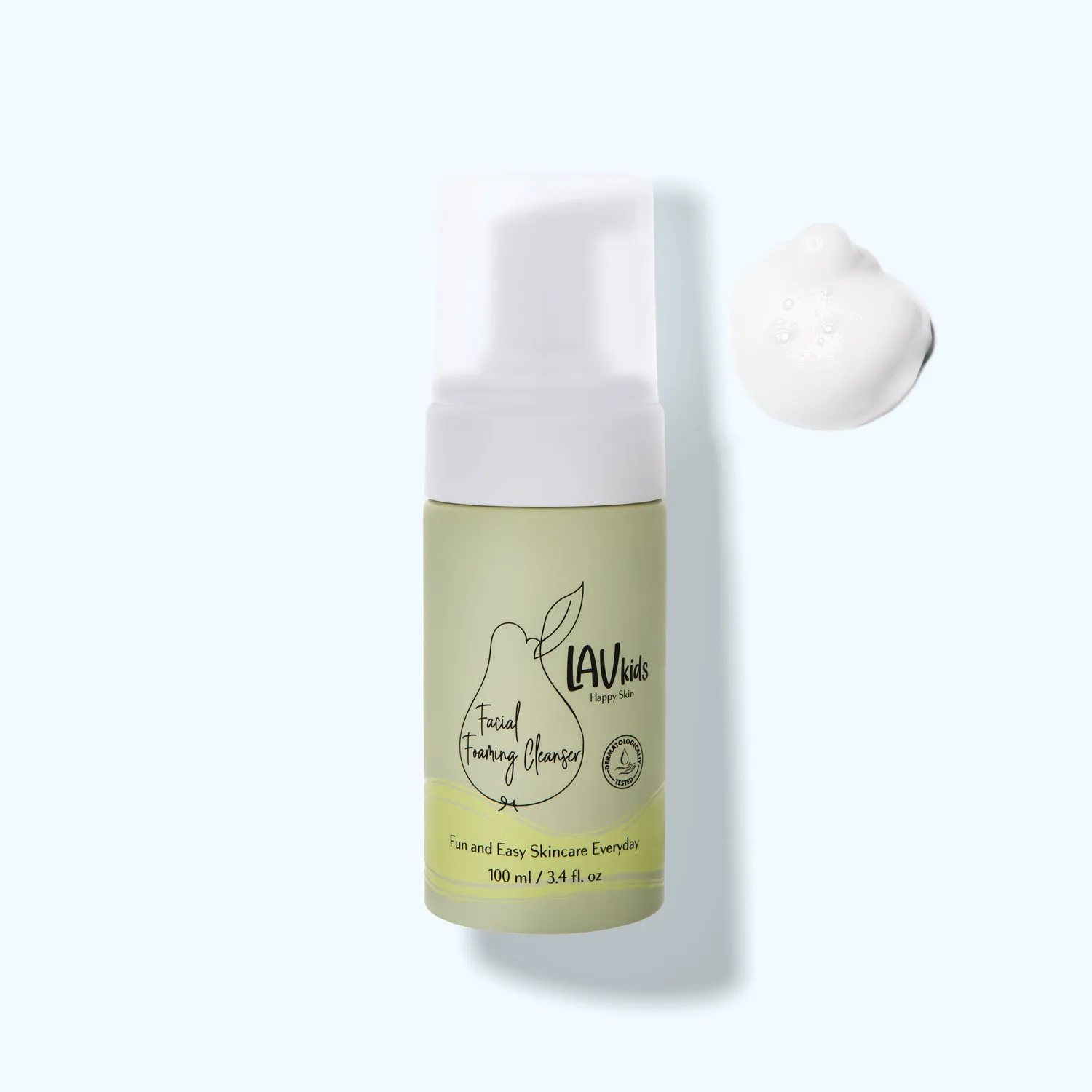 LavKids Set Completo Viso Doccia bimbi mousse crema 5 pezzi