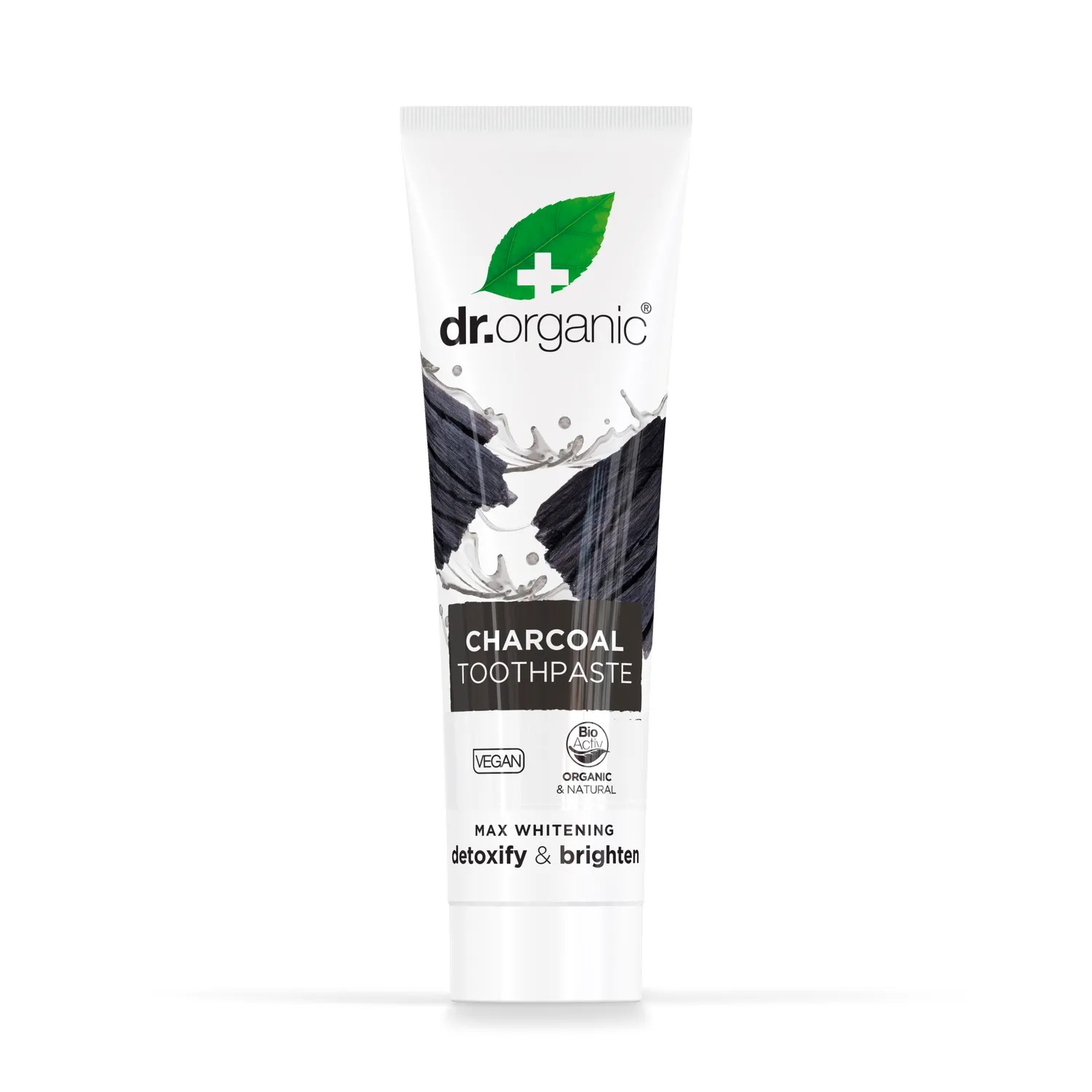 Dr Organic Charcoal dentifricio carbone attivo 100ml menta