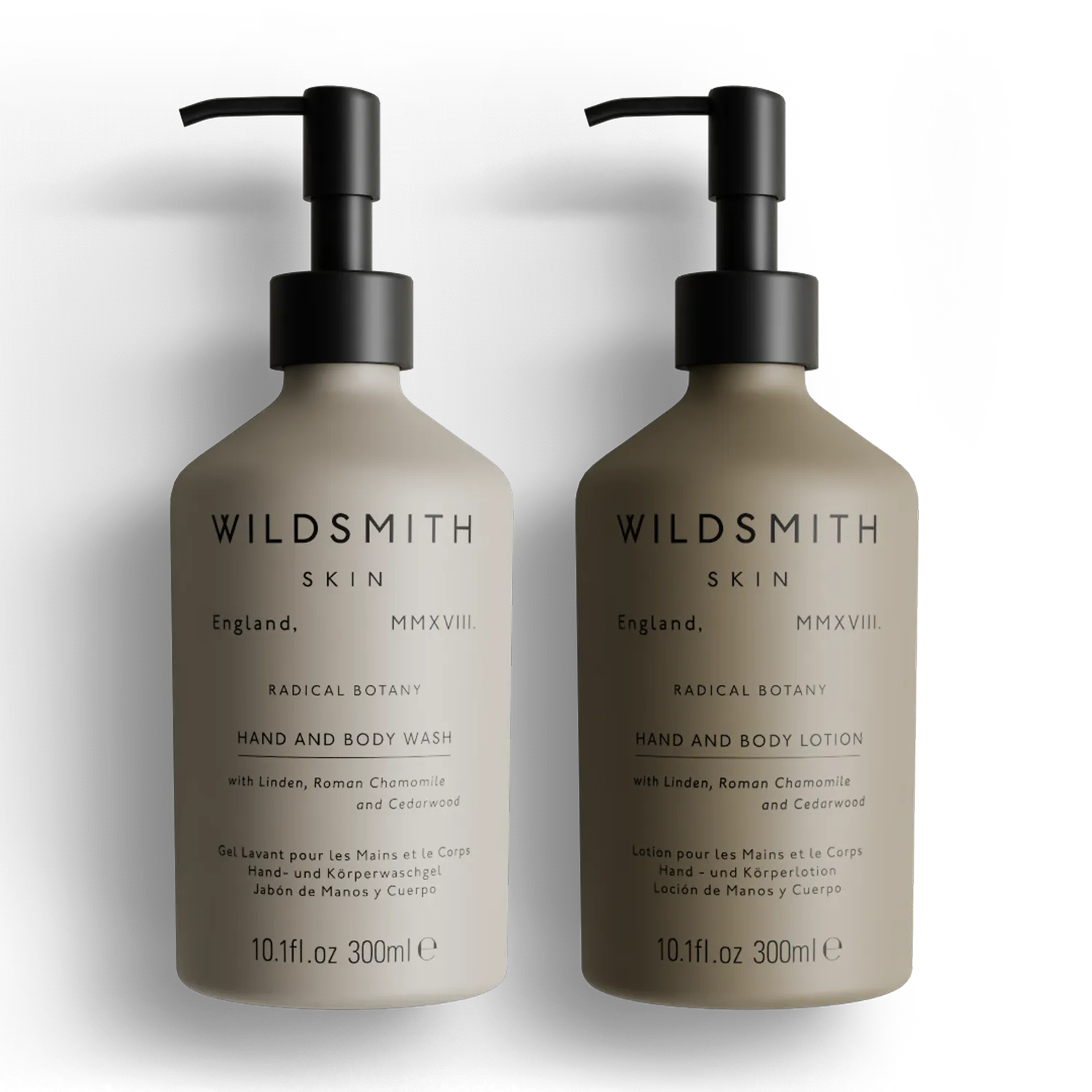 Wildsmith Skin Hand and Body Duo set corpo 2x300ml tiglio