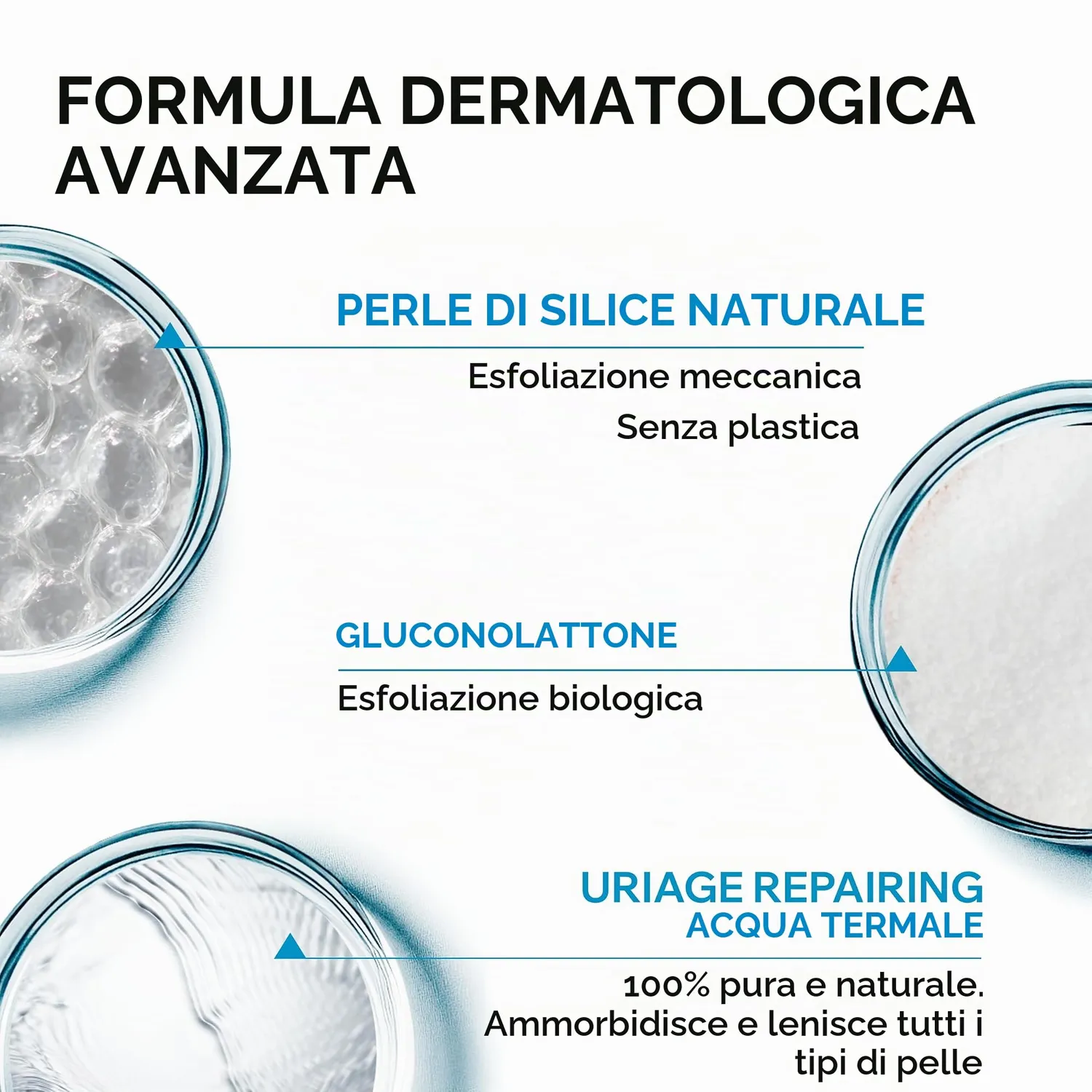 Uriage Kératosane crema esfoliante corpo 200ml delicata
