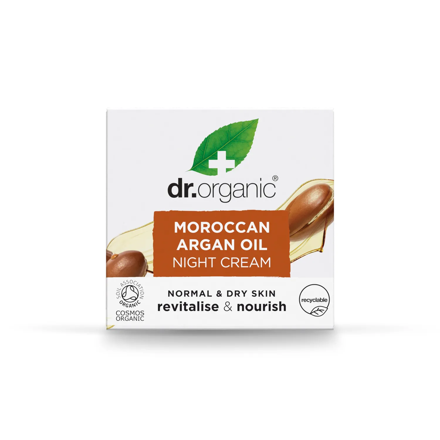 Dr Organic Moroccan Argan Crema notte viso 50ml nutriente