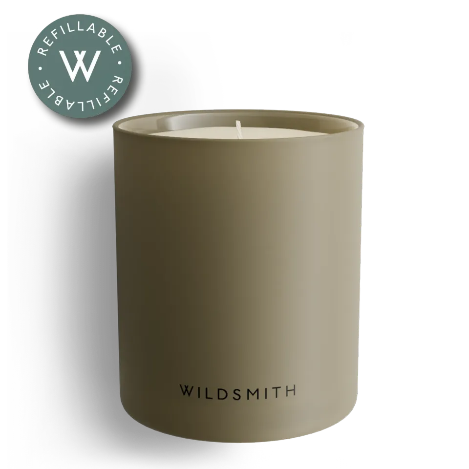 Wildsmith Skin Brumal Candle candela 230g incenso rosa