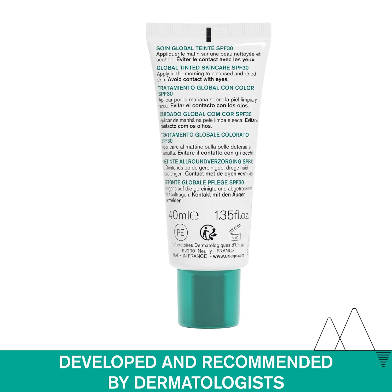 Uriage Hyséac 3-Regul Color Crema Viso SPF30 40 ml Pelle Grassa