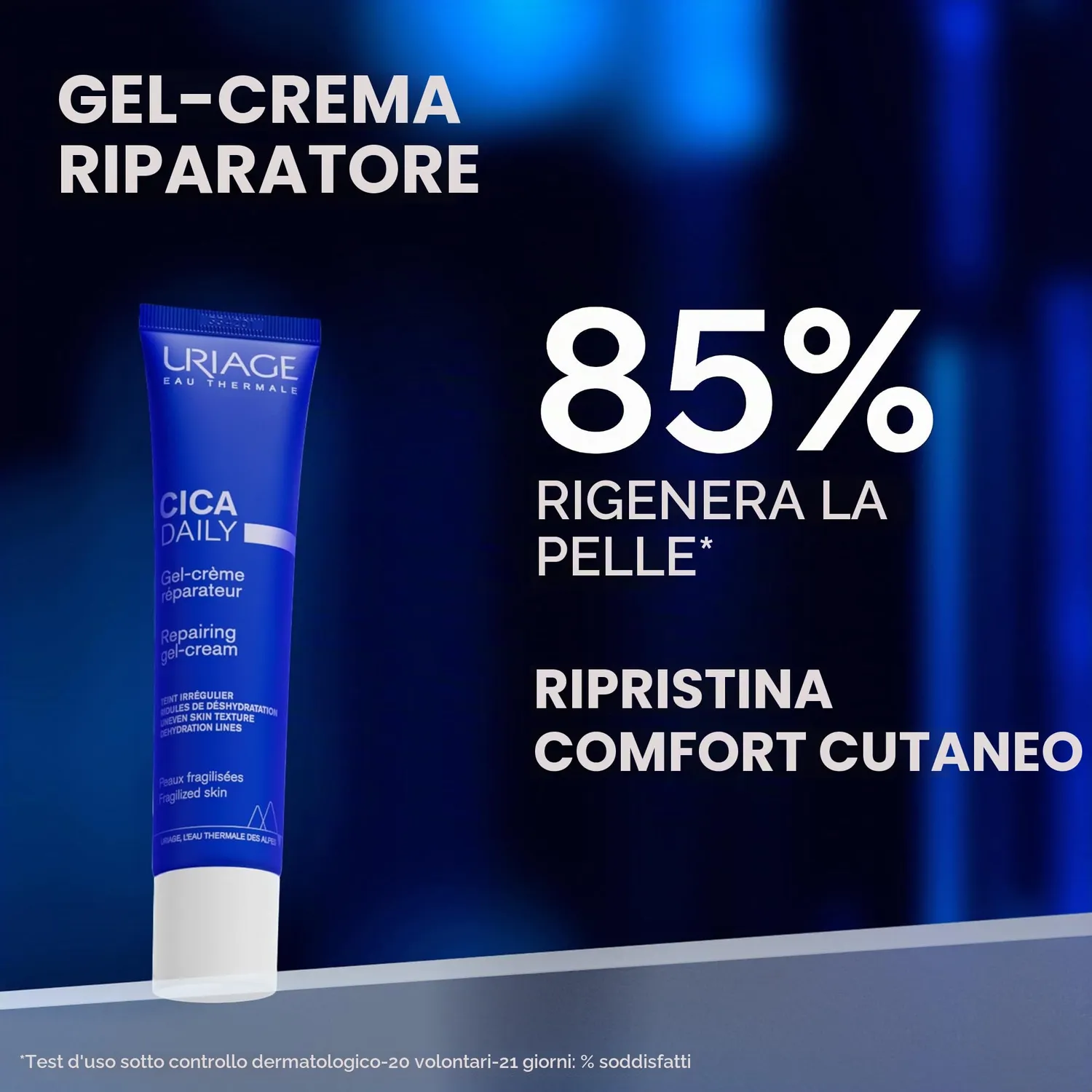 Uriage Bariéderm-Cica Daily Gel-Crema Riparatore Non Profumato