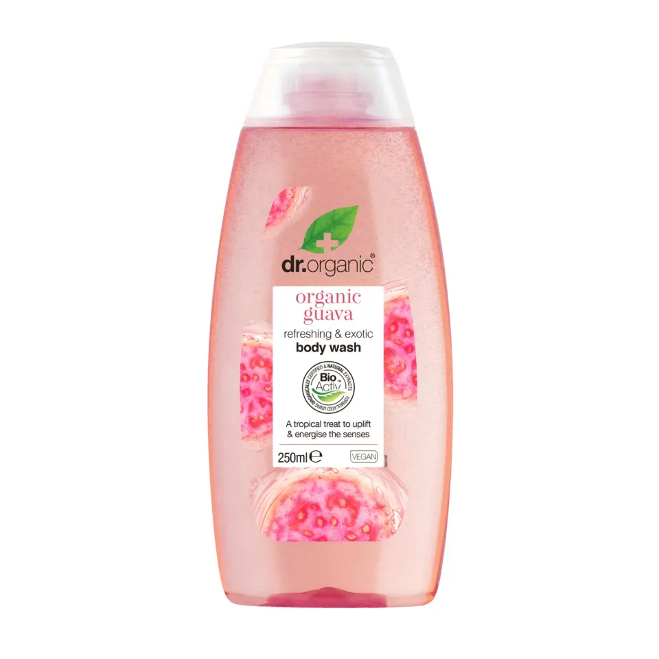 Dr Organic Guava bagnoschiuma 250ml vitamina C