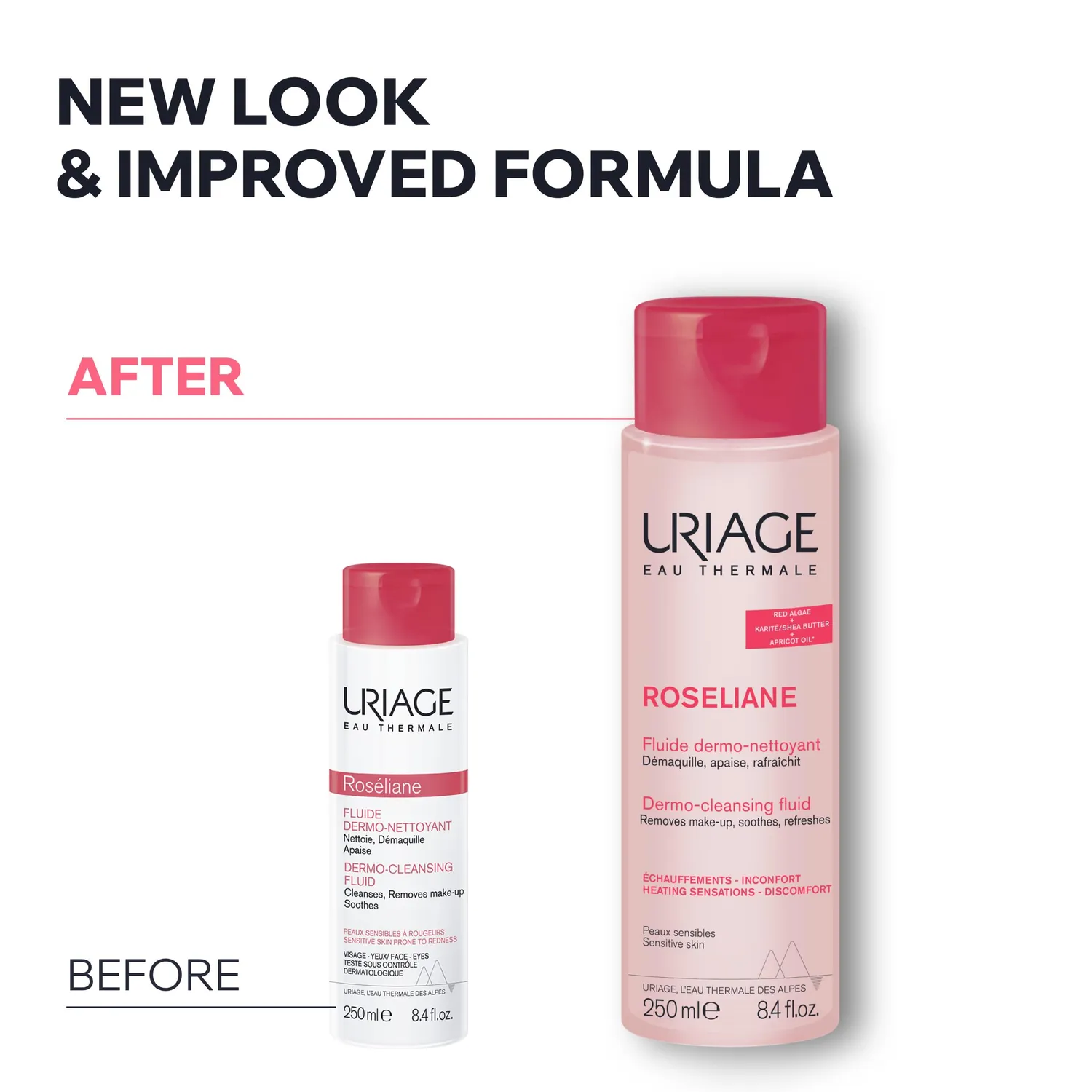 Uriage Roséliane fluido detergente 250ml pelle rossore