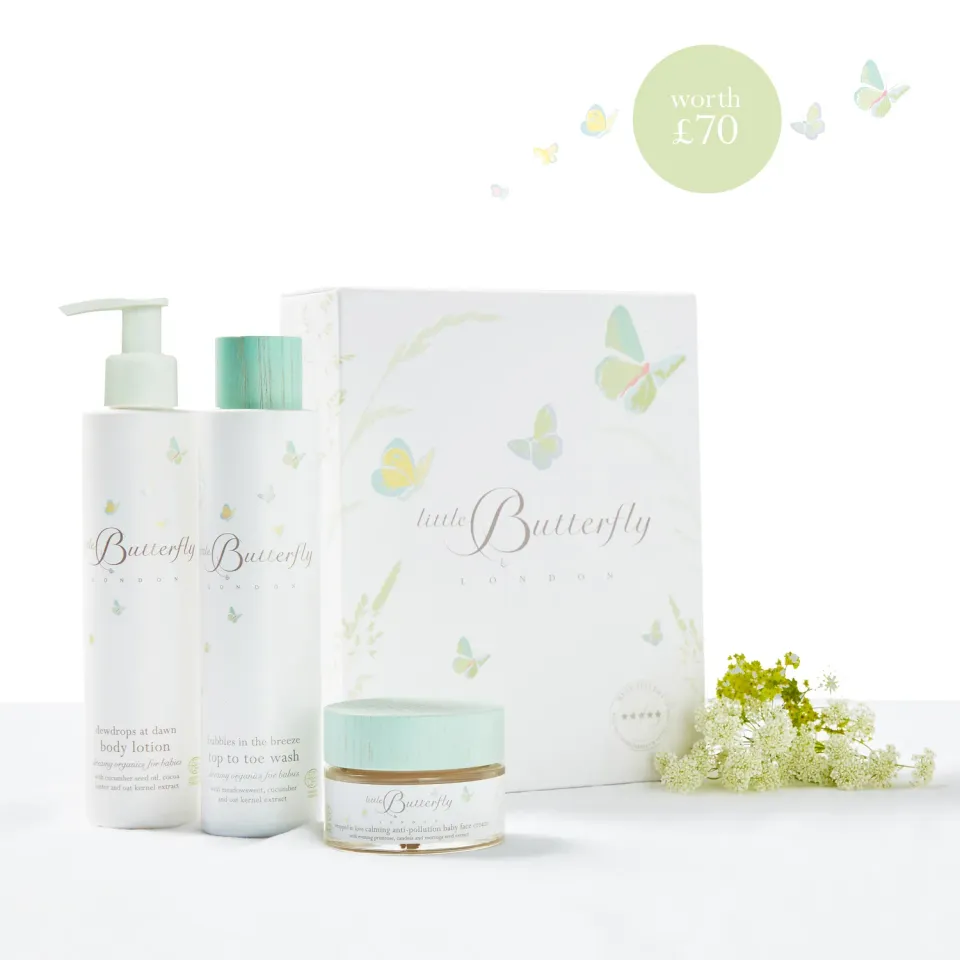 Little Butterfly Little One's Bestseller Kit neonato bio