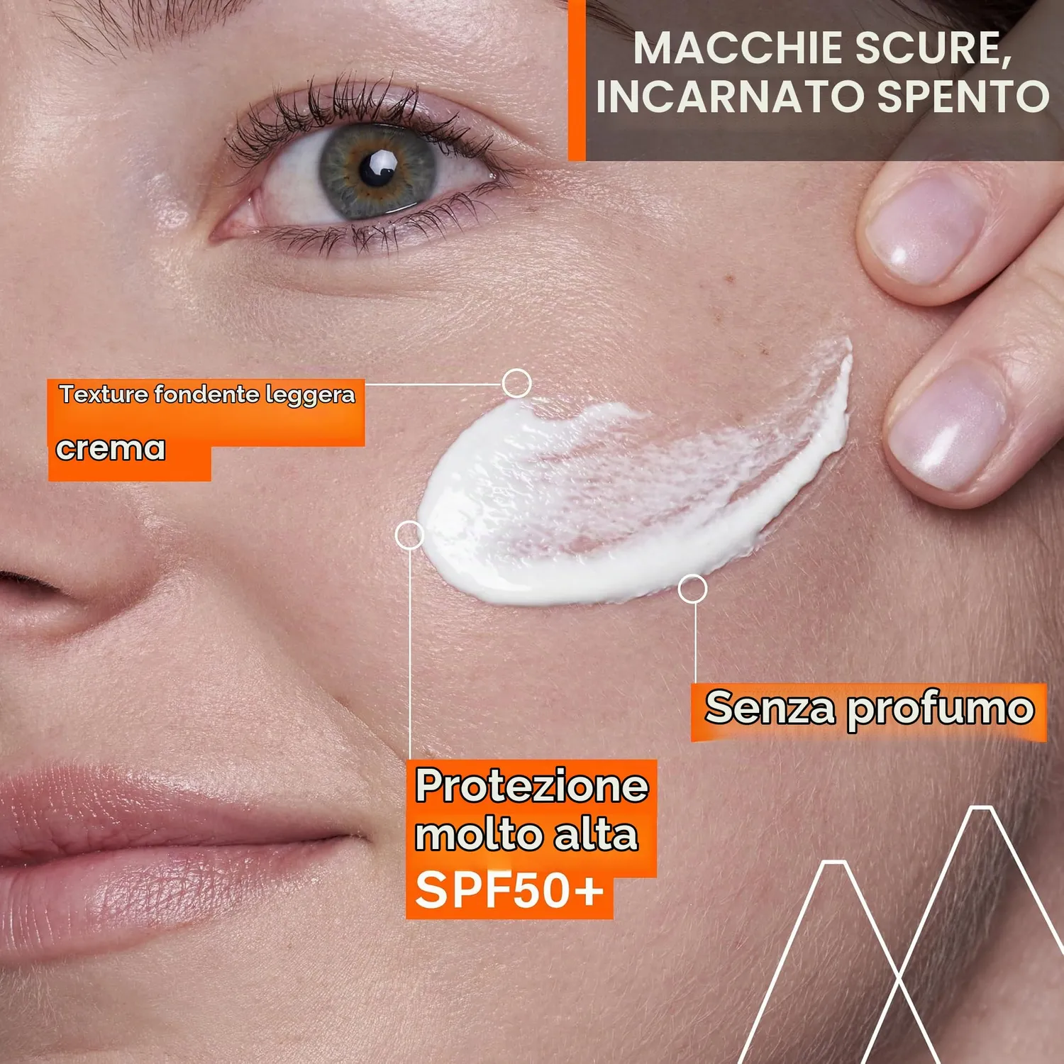 Uriage Depiderm Crema Viso Antimacchie SPF50+ Vitamina C