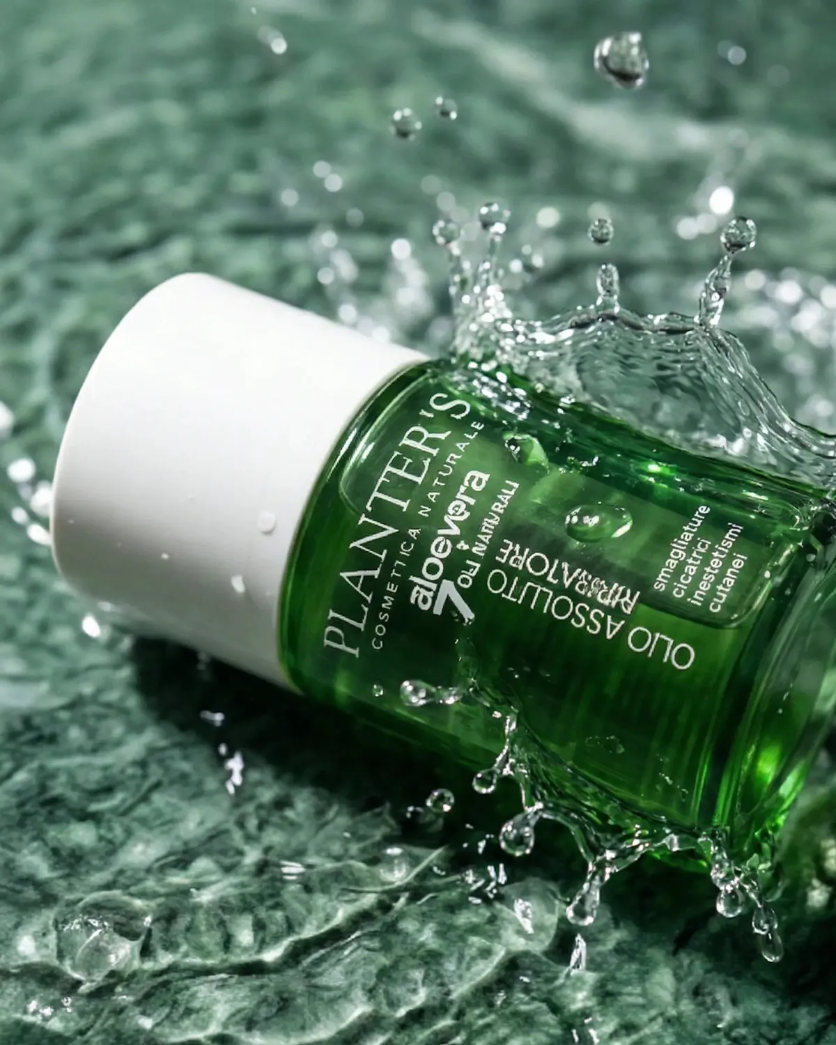 Planter's Aloe Olio Assoluto Riparatore viso corpo elasticizz.