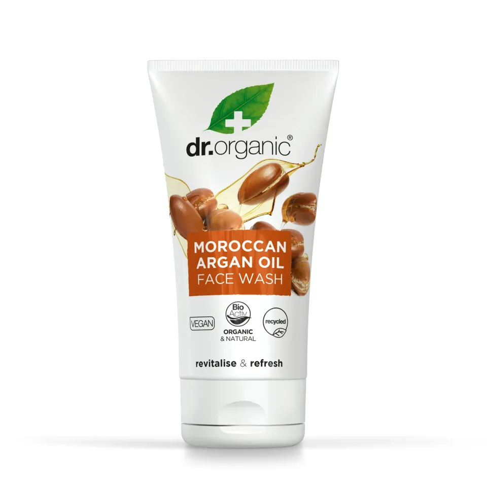 Dr Organic Argan Oil Detergente Viso 150ml Nutriente