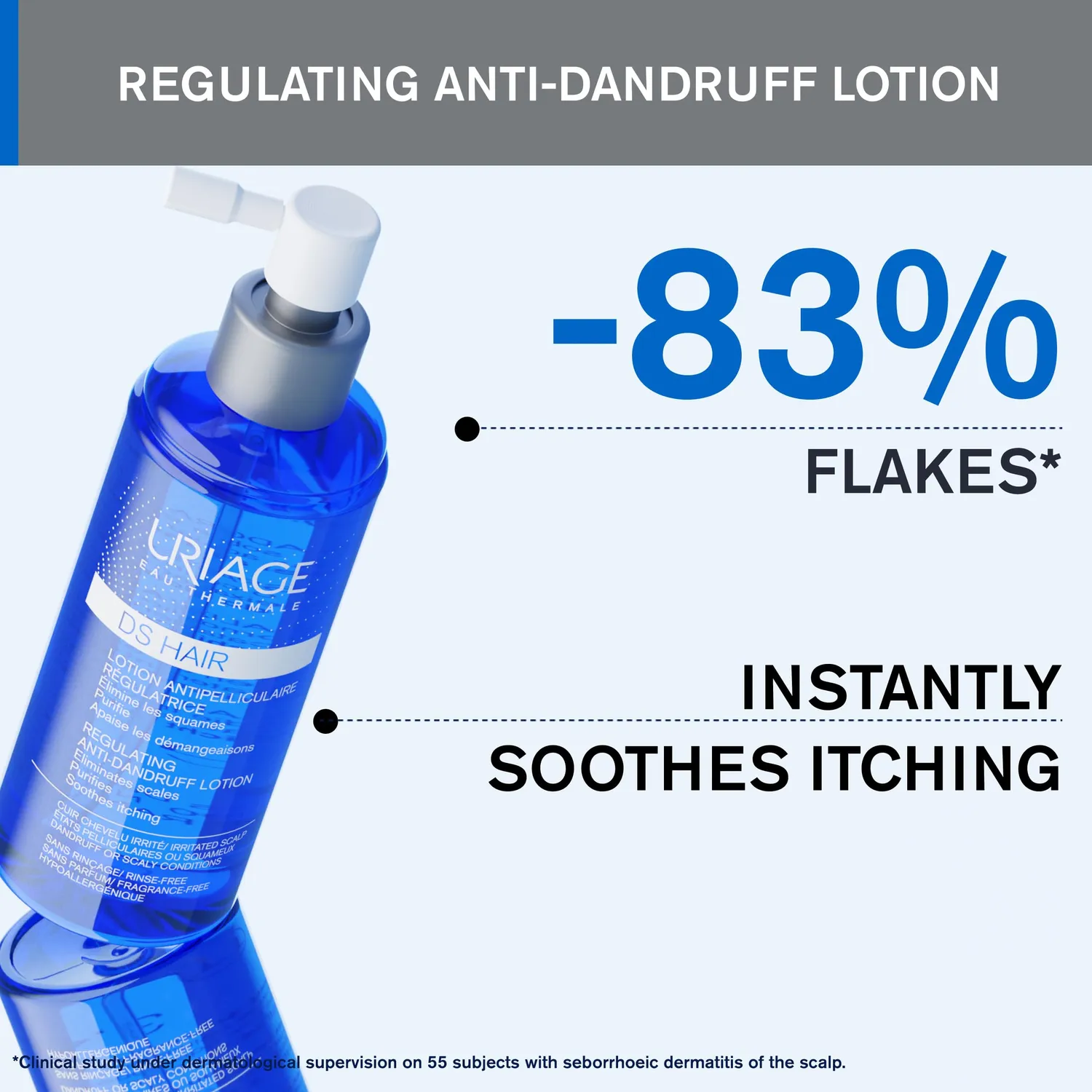 Uriage D.S. Lozione Antiforfora Spray 100 ml Prurito