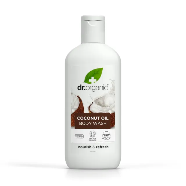 Dr Organic Coconut Oil bagnoschiuma 250ml nutriente