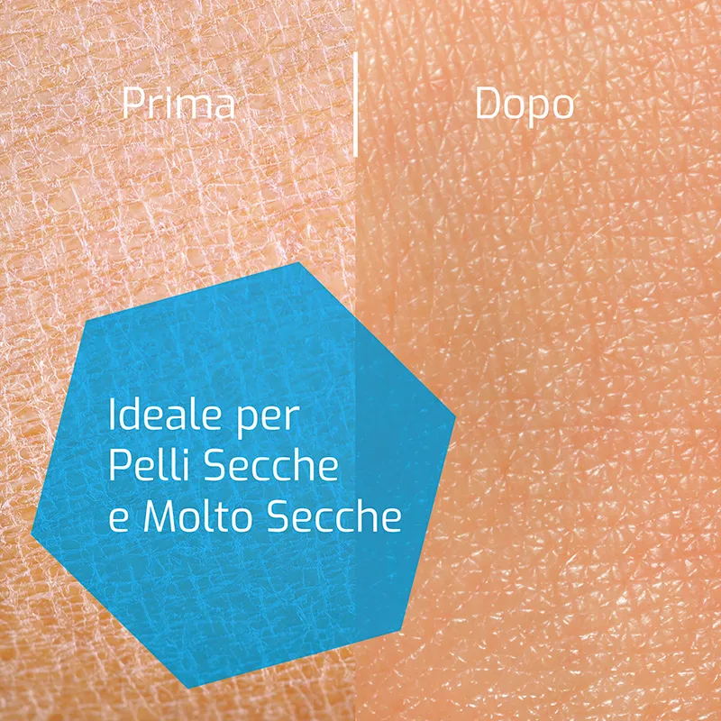 Omeovita CeraLab Crema Lavante Idratante viso corpo pelli secche