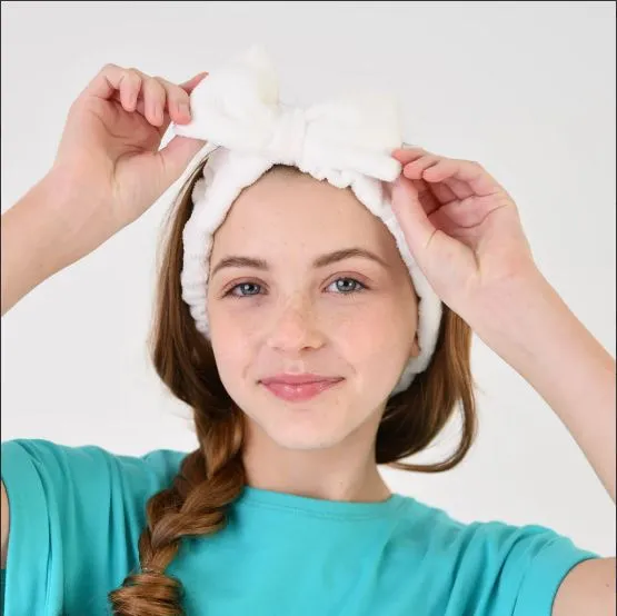 LavKids Kit Viso Schiuma Detergente e Crema con Fascia e Pochette