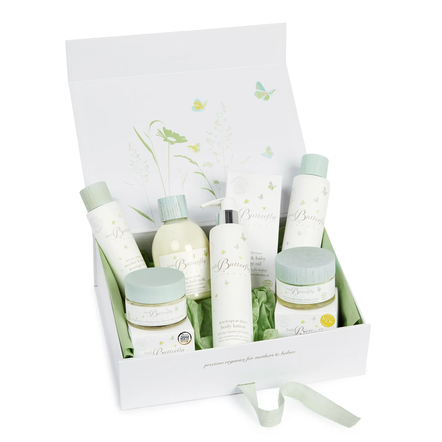 Little Butterfly Celebration Hamper cesto regalo large biologico
