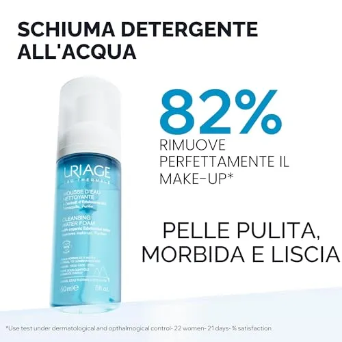 Uriage Mousse Detergente Struccante 150 ml stella alpina