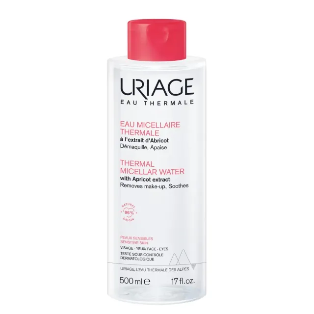 Uriage Eau Thermale Acqua Micellare Albicocca 500 ml 3in1
