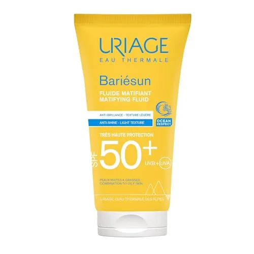 Uriage Bariésun Fluido Opaco Solare SPF50+ 50 ml Sebo