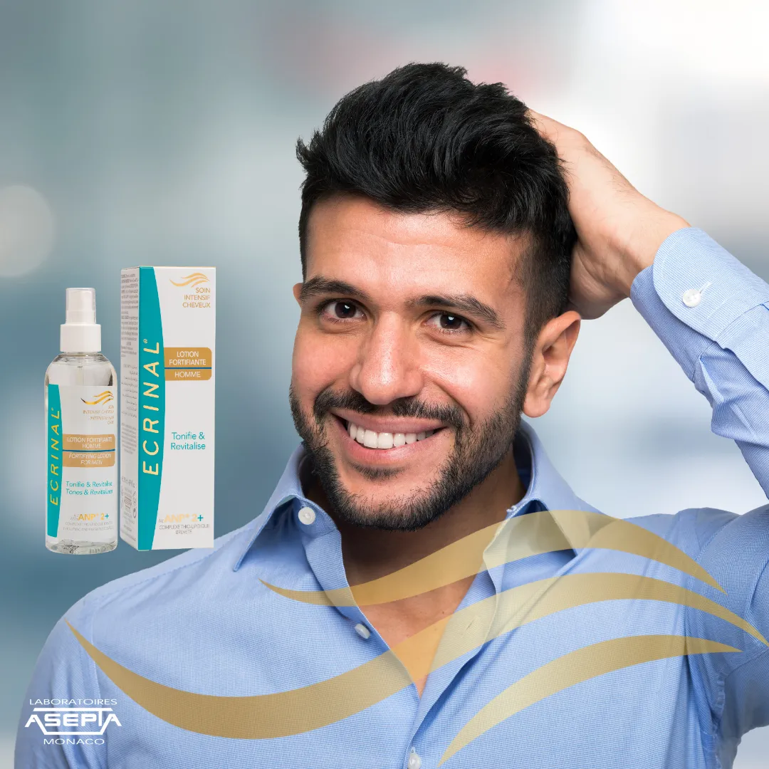 Ecrinal ANP 2+ lozione fortificante uomo capelli diradati